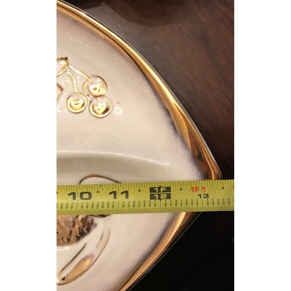 Vintage MCM HOENIG of California Three Piece Nesting Serving Platter | Charcuter - Picture 14 of 16